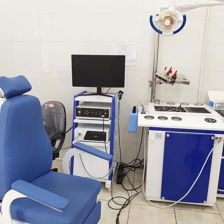 Đầu tư cơ sở vật chất, trang thiết bị máy móc hiện đại đáp ứng trong thăm khám cho người bệnh