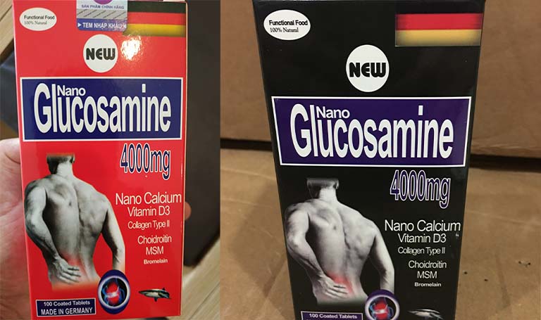 Thuốc trị viêm đa khớp Nano Glucosamine 4000mg