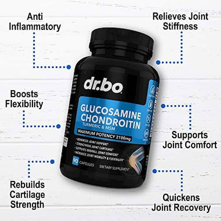 Dr. Bo Glucosamine Chondroitin Turmeric MSM là sản phẩm được đánh giá cao