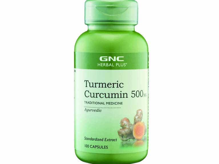 GNC Turmeric Curcumine với chiết xuất nghệ tươi tốt cho sức khỏe
