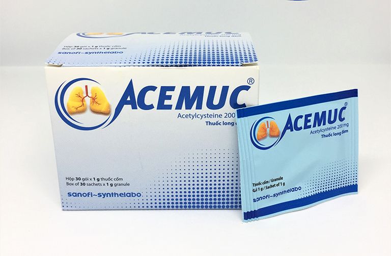 Thuốc long đờm Acemuc