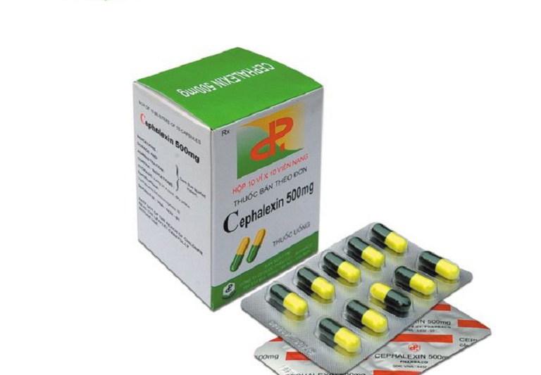 Cephalexin là loại kháng sinh được sử dụng phổ biến