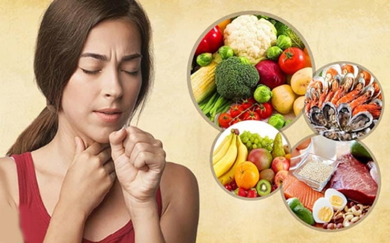 Chế độ ăn uống có vai trò quan trọng trong điều trị viêm họng hạt hốc mủ