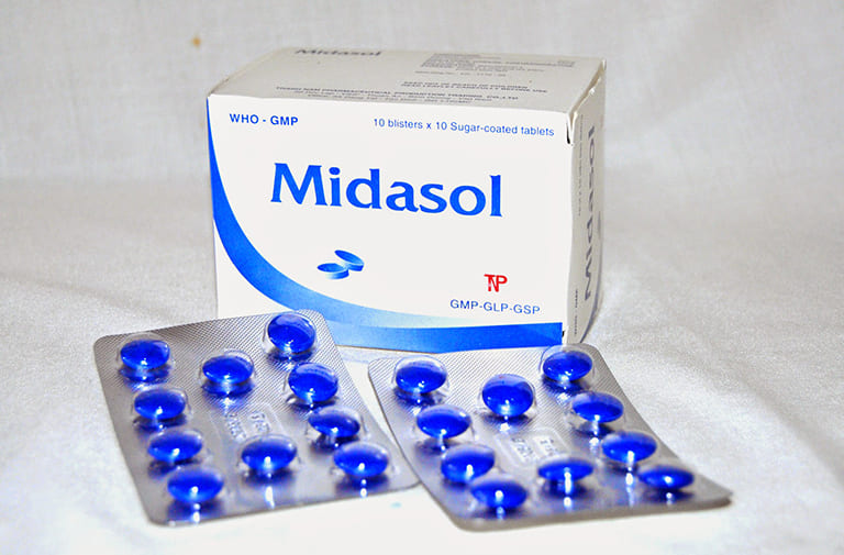 Midasol thuốc chữa viêm tiết niệu được kê đơn mang lại hiệu quả điều trị tích cực