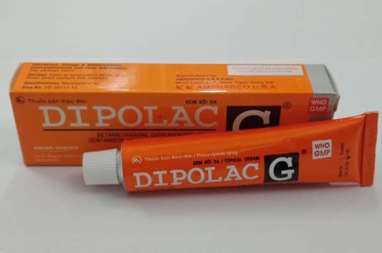 Dipolac G thuốc chữa viêm da dạng bôi an toàn