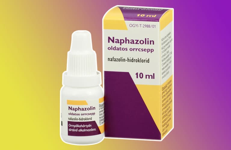 Naphazolin là thuốc co mạch mũi được sử dụng phổ biến trong điều trị viêm xoang