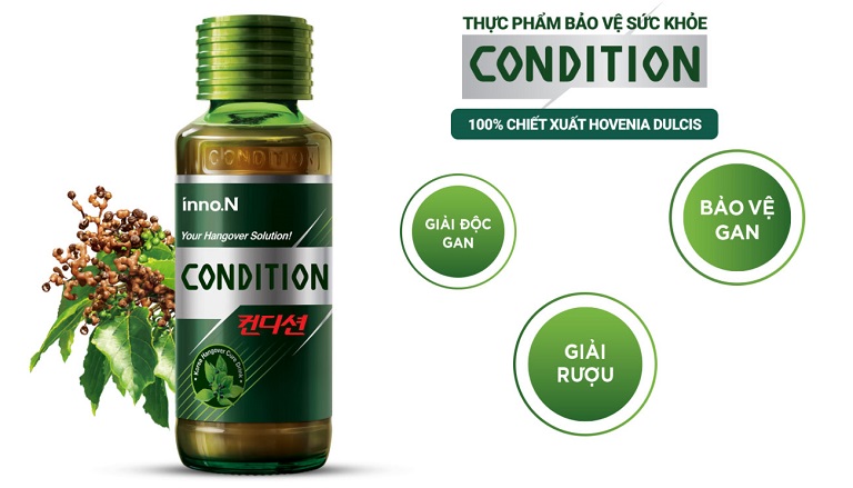 TPCN giải rượu Hàn Quốc Condition