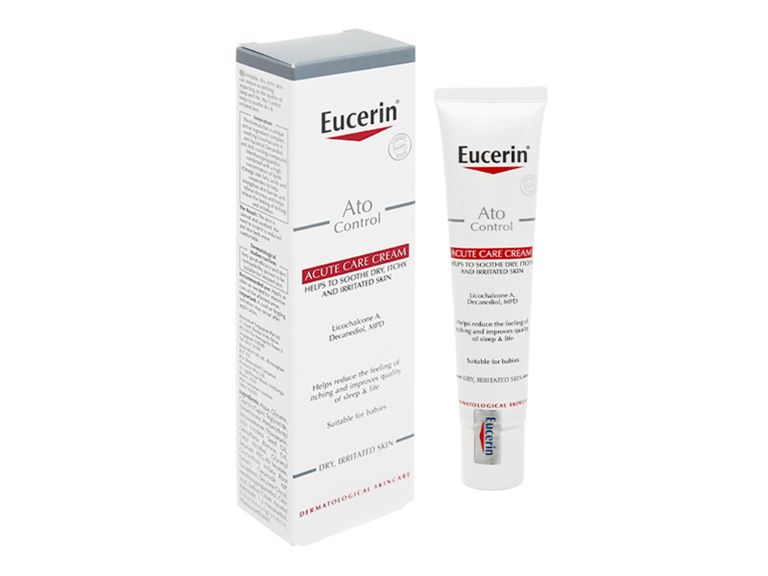 Eucerin Ato Control Acute Care Cream hỗ trợ giảm kích ứng da mặt