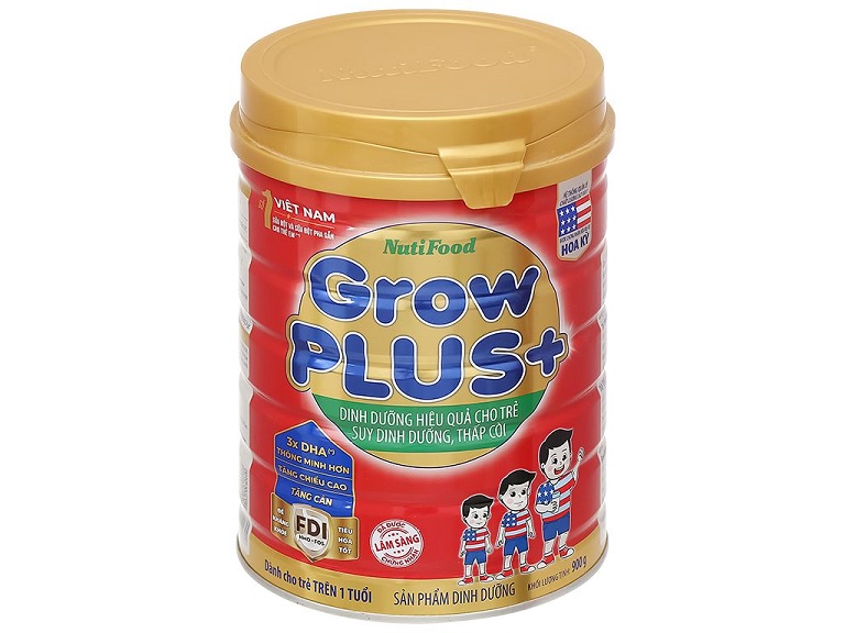 Sữa cho trẻ còi xương suy dinh dưỡng Nutifood Grow Plus