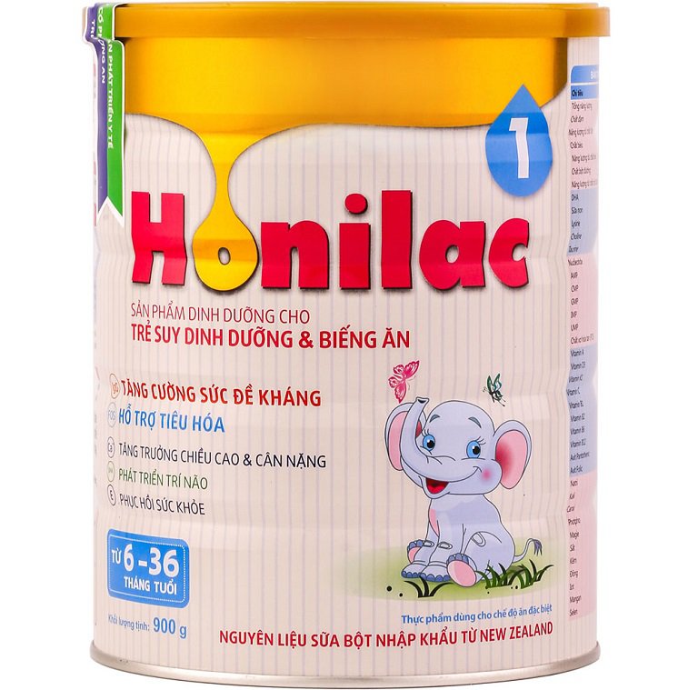 Sữa cho trẻ còi xương suy dinh dưỡng Honilac