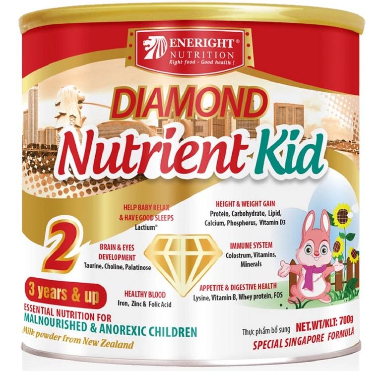 Sữa Nutrient Kid cho trẻ bị suy dinh dưỡng
