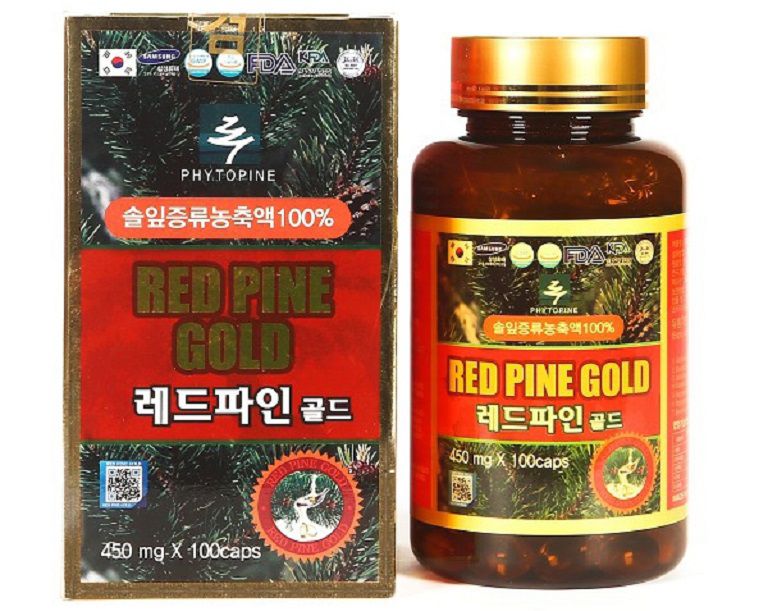 Viên tinh dầu thông đỏ Red Pine Gold của Hàn Quốc