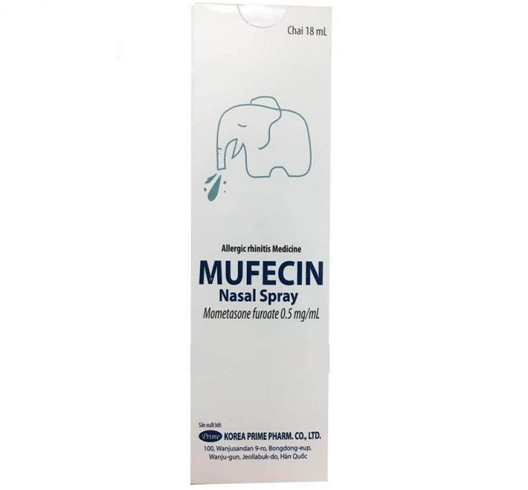 Thuốc Mufecin Nasal Spray trị xoang của Hàn Quốc
