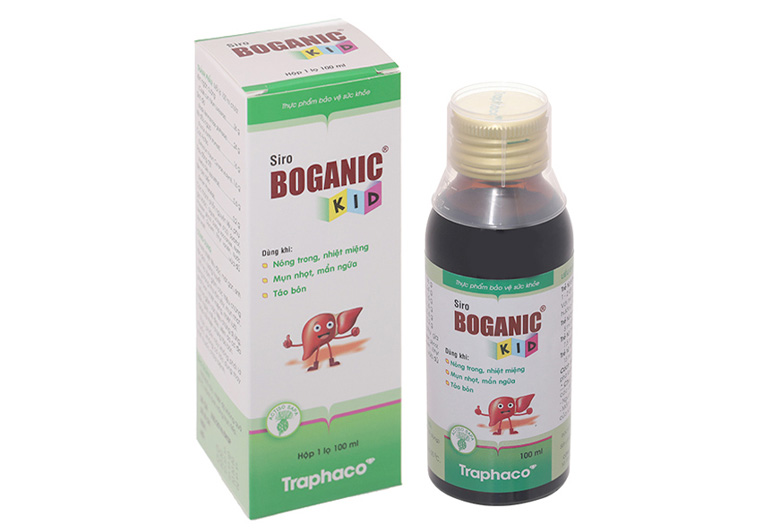 Boganic Kid chữa dị ứng, mề đay cho trẻ