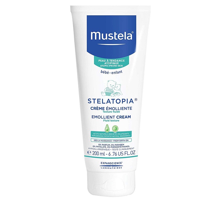 Mustela Stelatopia Emollient Cream cải thiện viêm da cơ địa