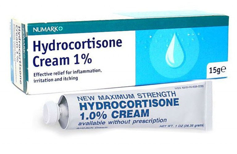 Thuốc mỡ chứa Corticosteroid (như Hydrocortisone)