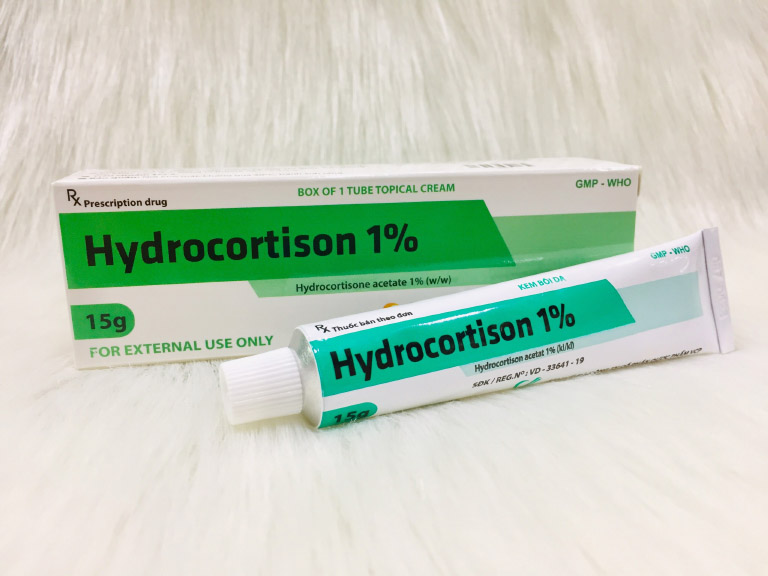 Hydrocortisone Cream 1% giúp giảm viêm và ngứa hiệu quả