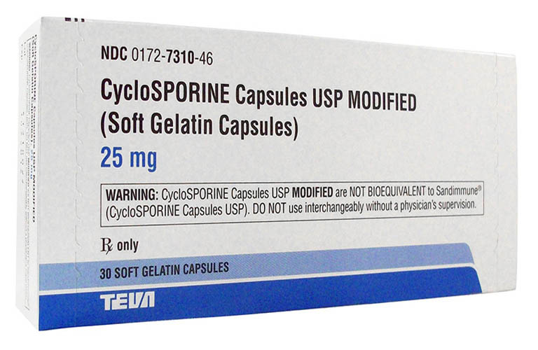 Thuốc Cyclosporine giúp ức chế miễn dịch, giảm viêm